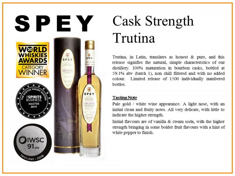 Spey Trutina Cask Strength