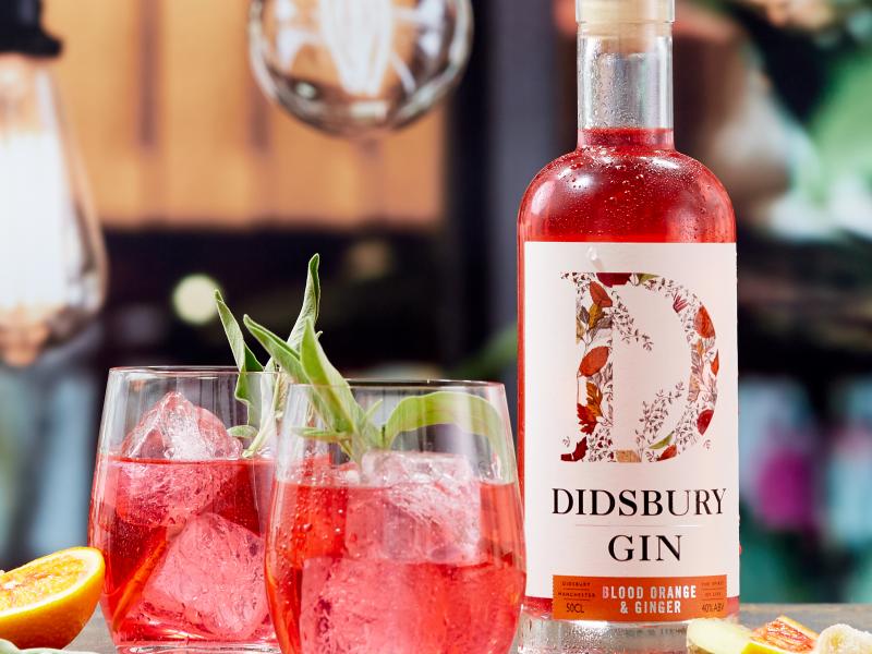 Product image for Blood Orange & Ginger Didsbury Gin 