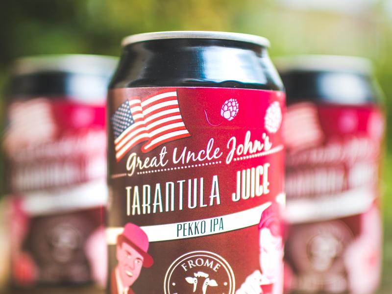 Great Uncle John's Tarantula Juice, IPA 330ml