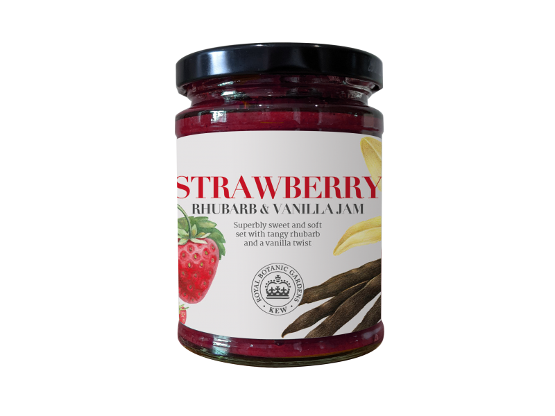 RBG Kew - Strawberry, Rhubarb & Vanilla Jam