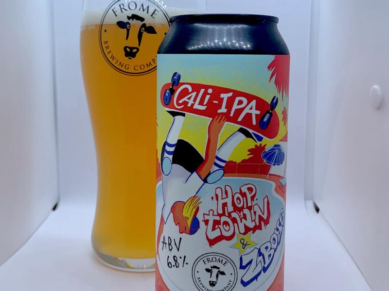 Hop Town and Z Boys, Cali IPA 6.8%