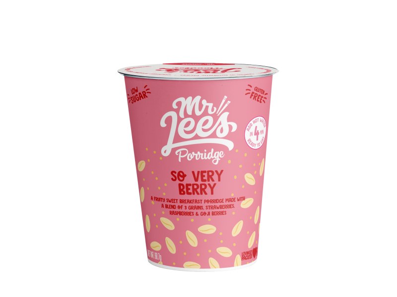Mr Lee's So Very Berry Porridge