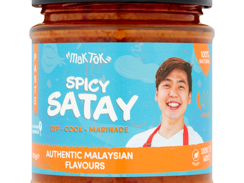 Spicy Satay - Dip, Cook, Marinade, 100% Natural, Authentic Malaysian Flavours