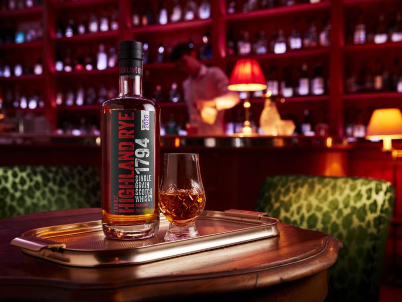 Highland Rye Whisky - the world's first Rye Scotch whisky for 200 years.