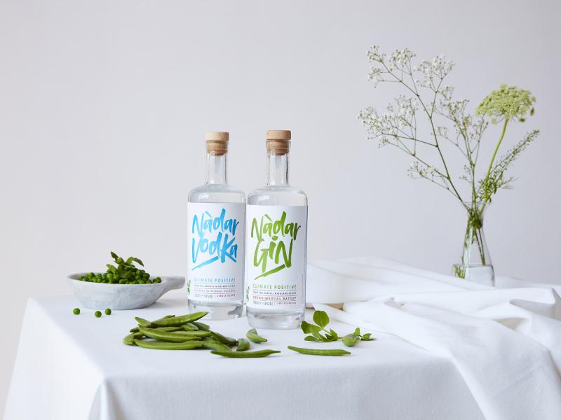 Nadar Gin and Vodka - the world's first climate-positive gin and vodka.