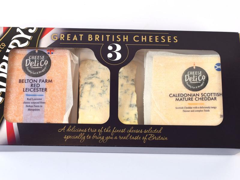 3 x 200g cheese selection pack