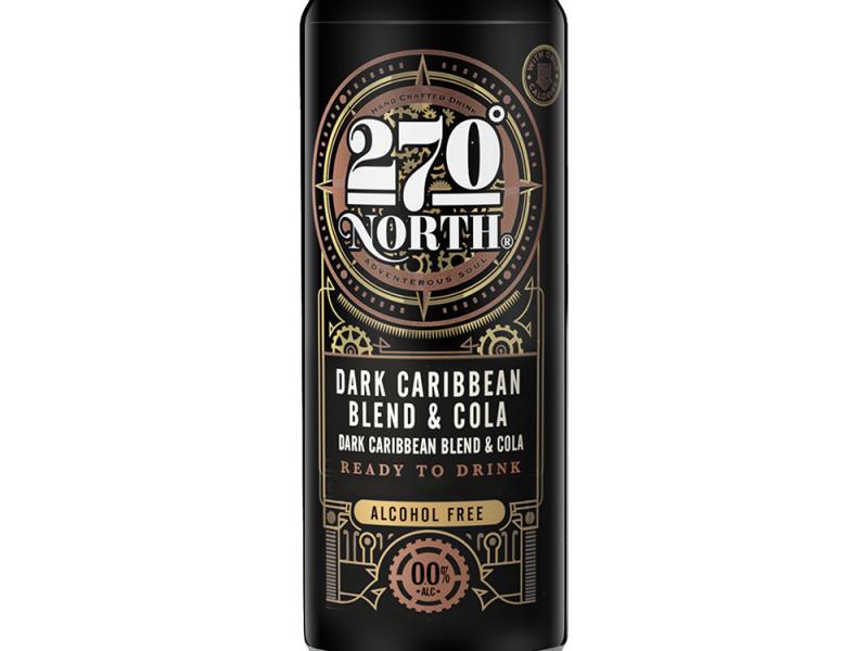 Product image for 270 Degrees North Dark Caribbean Blend &amp; Cola (HALAL)