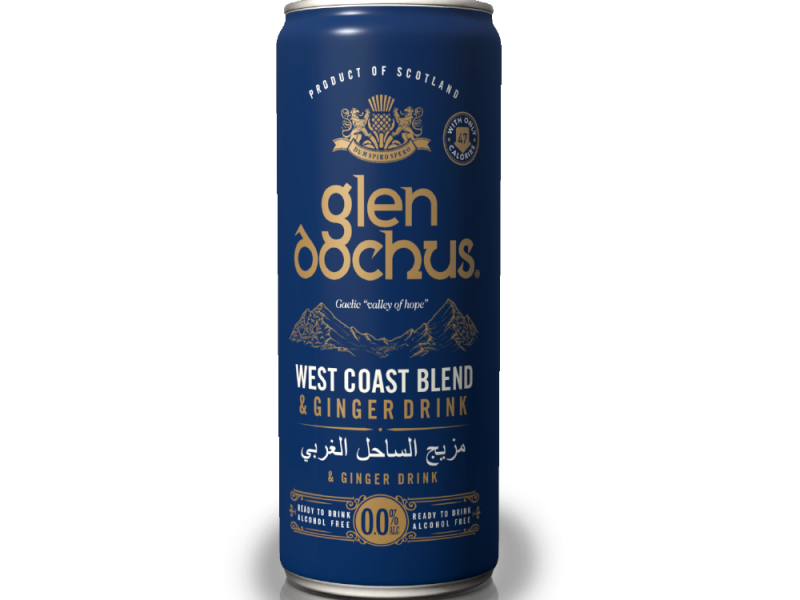 Product image for Glen Dochus West Coast Blend &amp; Ginger Drink (HALAL)