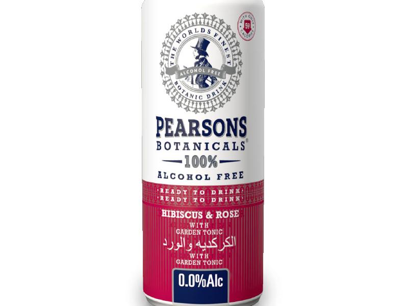 Product image for Pearsons Botanicals - Hibiscus &amp; Rose RTD (HALAL)