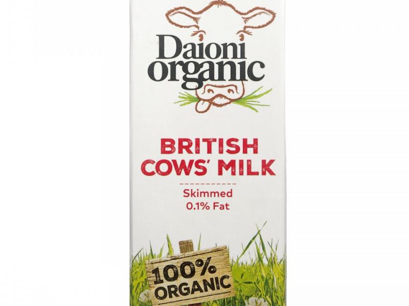 Product image for Daioni Organic Skimmed milk