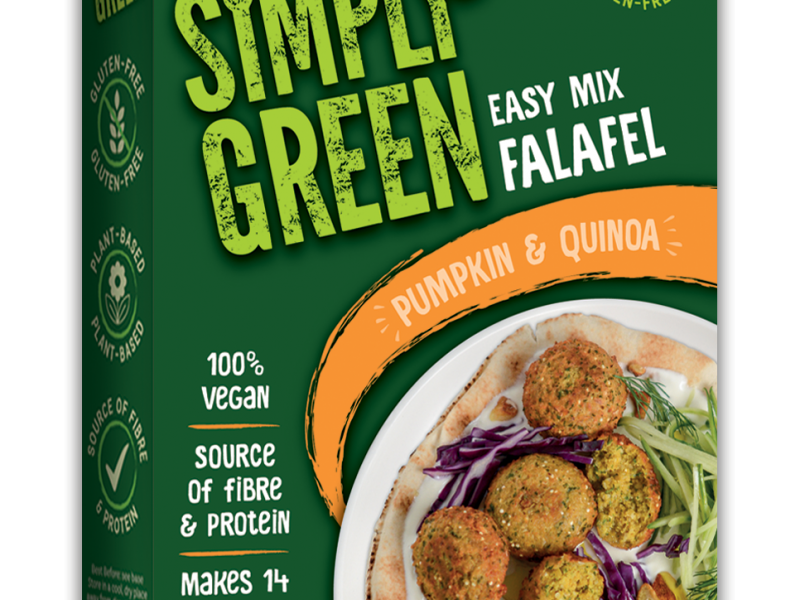 Product image for Simply Green Pumpkin &amp; Quinoa Falafel Mix