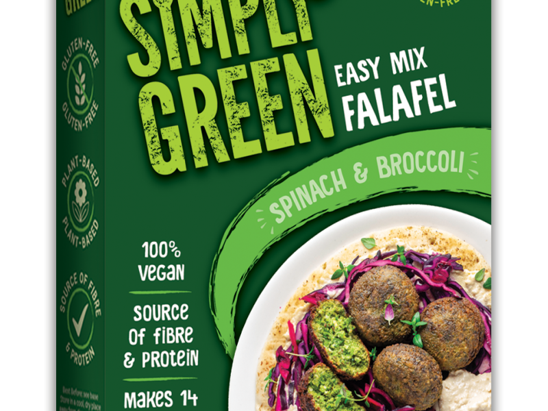 Product image for Simply Green Spinach &amp; Broccoli Falafel Mix