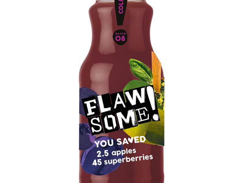 Product image for Flawsome! Apple &amp; Superberry - Cold Pressed Juice (12x250ml)