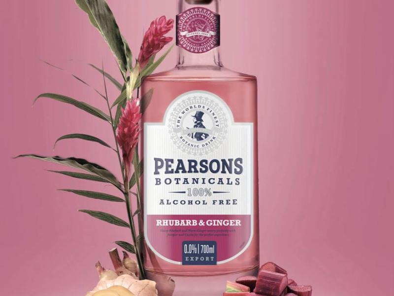 Product image for Pearsons Botanicals - Rhubarb &amp; Ginger (HALAL)