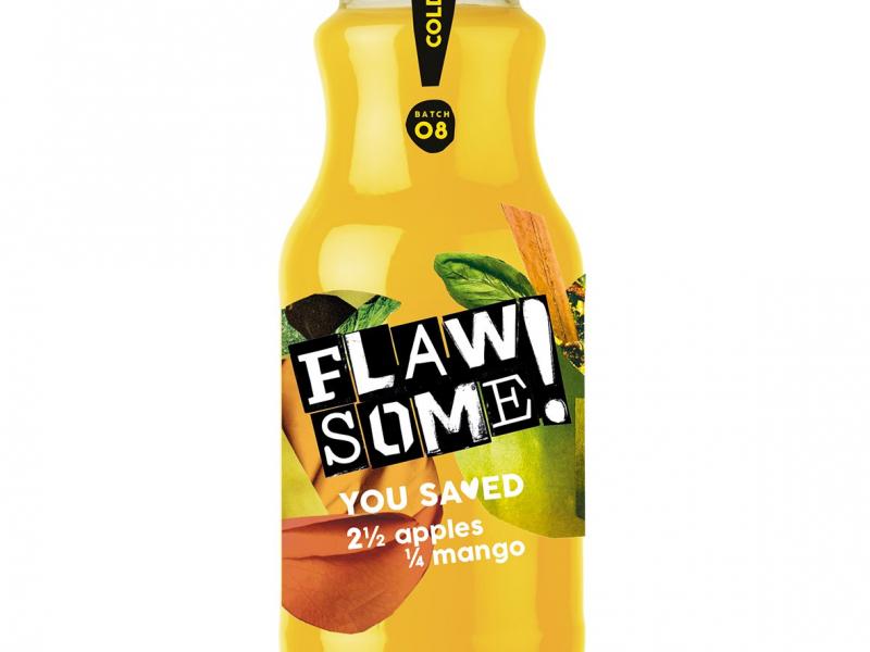 Product image for Flawsome! Apple &amp; Mango - Cold Pressed Juice (12x250ml)